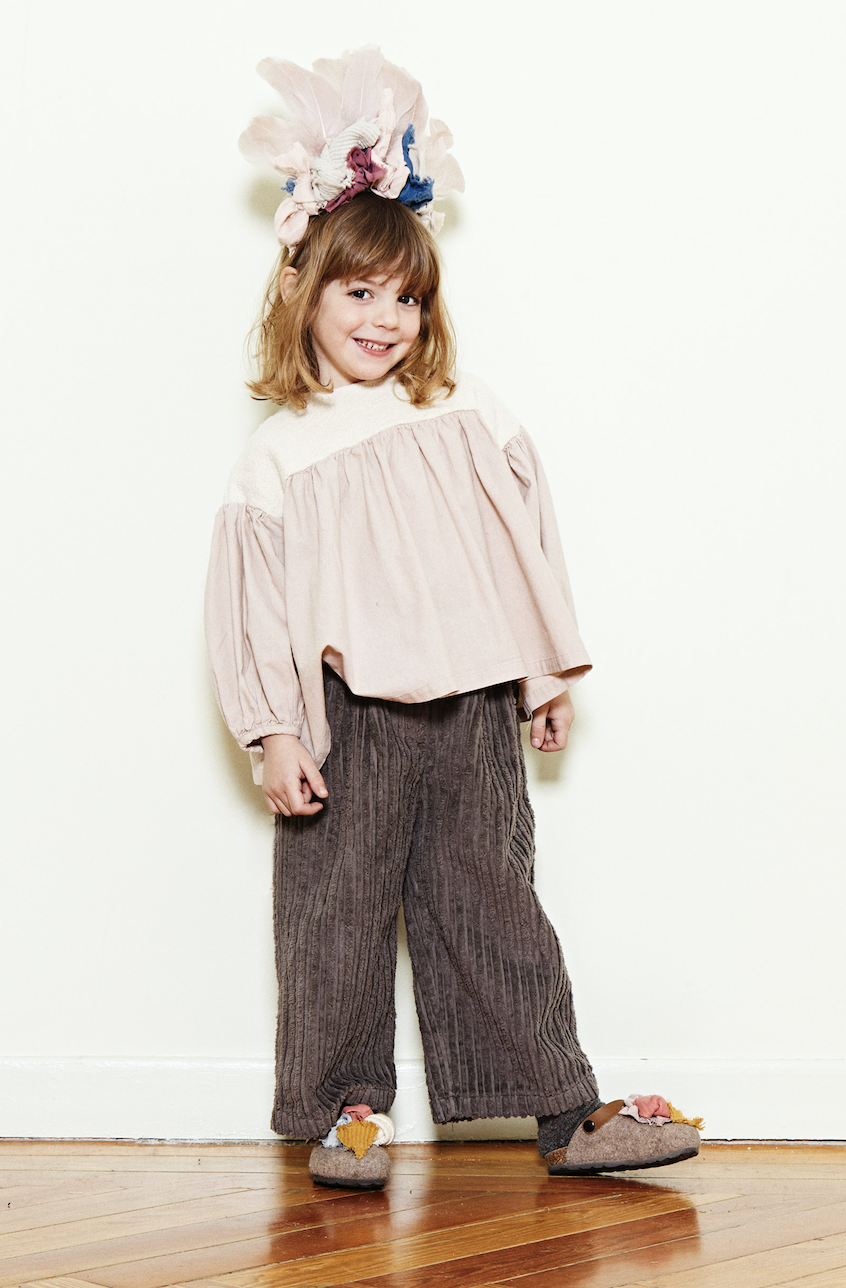                                                                                                                       Cropped Corduroy Trousers 